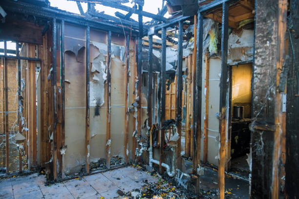 Professional Soot Cleanup technician working in Preston, MN